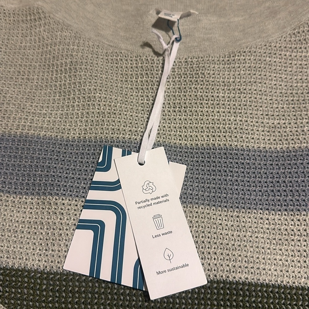 NWT MARKET & SPRUCE
Tawnee Cotton Blend Waffle Stitch Sweater - Picture 5 of 13